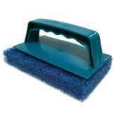 Franmar® Scrub Brush Blue Biggee Pad (Coarse) And Handle